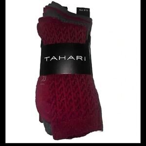 Tahari Women 4 Pack Socks Size 9-11